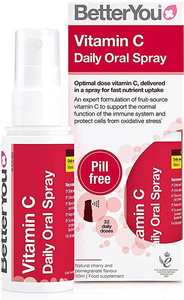 Vitamin C Daily Oral Spray, Natural Cherry and Pomegranate - 50 ml.