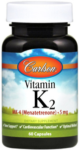 Vitamin K2 MK-4, 5mg - 60 caps