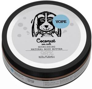 Yope Nourishing Natural Body Butter with Coconut and Sea Salt 200ml