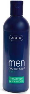 Ziaja Men 2in1 Shower Gel and Shampoo for All Skin Types 300ml