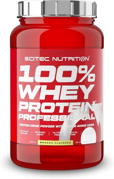 100% Whey Protein Professional, Vanilla Very Berry - 920g