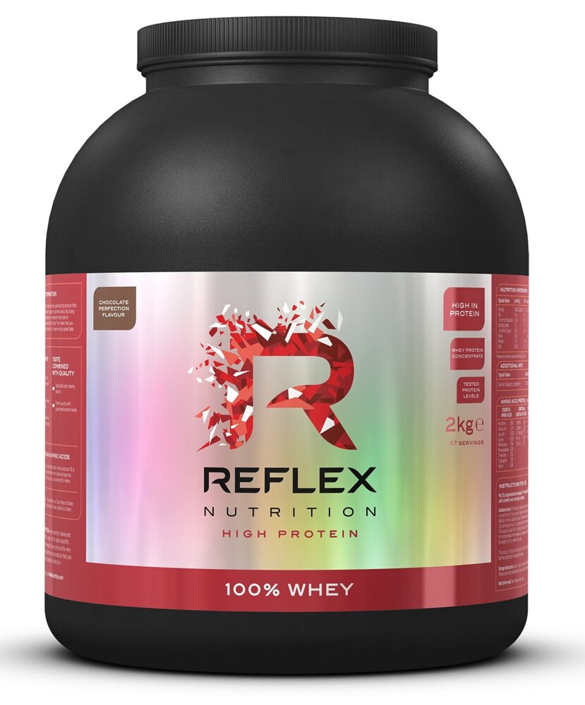 100% Whey, Vanilla - 2000g