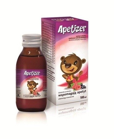 Aflofarm Apetizer raspberry-currant syrup 100ml