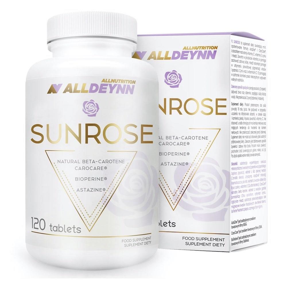 AllDeynn Sunrose Nutrikosmetic for Skin Condition Improvement 120 Tablets Best Before 30.06.24