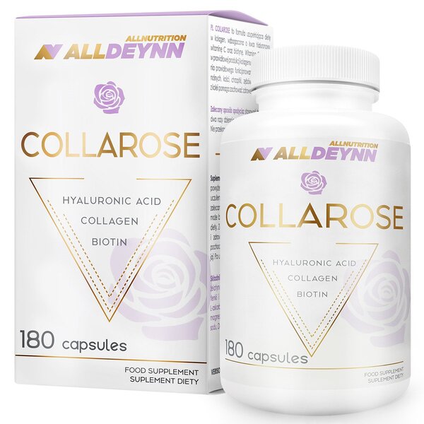 Alldeynn Collarose Collagen Hydrolyzate Verisol® for Beautiful Healthy Skin 180 Capsules