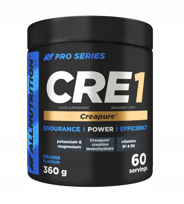 Allnutrition Pro Series CRE1 Advanced Creatine Monohydrate Formula with Vitamins and Minerals Orange 360g