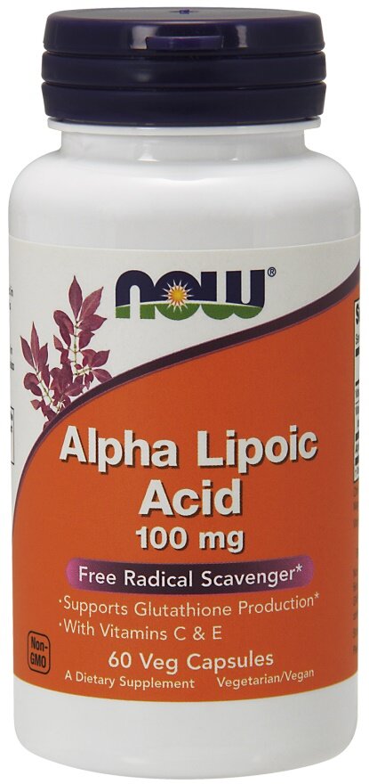 Alpha Lipoic Acid with Vitamins C & E,  100mg - 60 vcaps