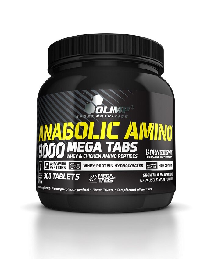 Anabolic Amino 9000, Mega Tabs - 300 tabs