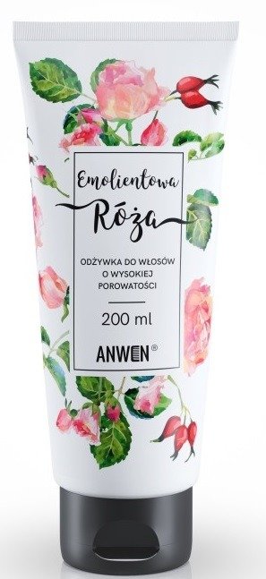 Anwen Emollient Rose Smoothing Conditioner for High Porosity Hair 200ml
