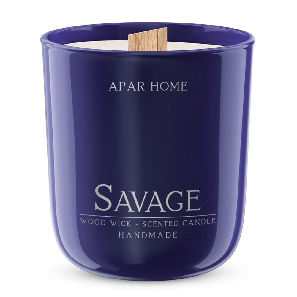 Apar Home Savage Soy Scented Candle in Glass 1 Piece