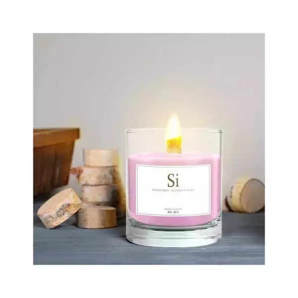 Apar Home Si Soy Scented Candle in Glass 1 Piece