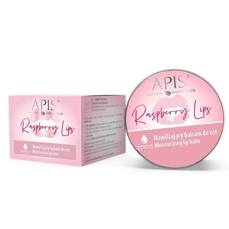 Apis Raspberry Lips Moisturizing Lip Balm 10ml
