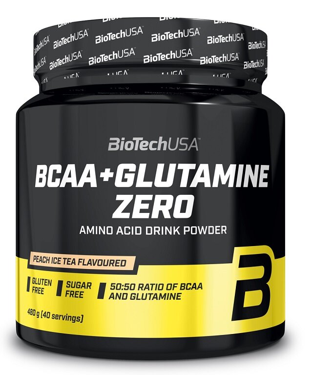 BCAA + Glutamine Zero, Lemon - 480g