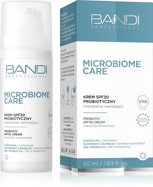 Bandi Microbiome Care Intensively Moisturizing Probiotic Cream SPF30 50ml