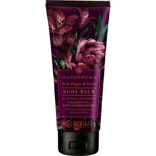 Barwa Spa Experience Moisturizing - Regenerating Body Balm Pink Pepper & Violet 200ml