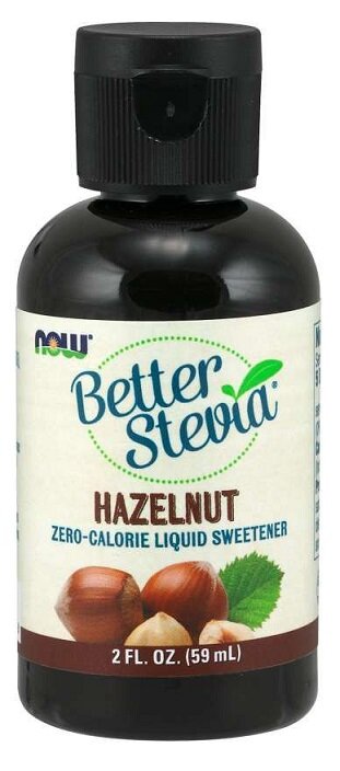 Better Stevia Liquid, Hazelnut - 59 ml.