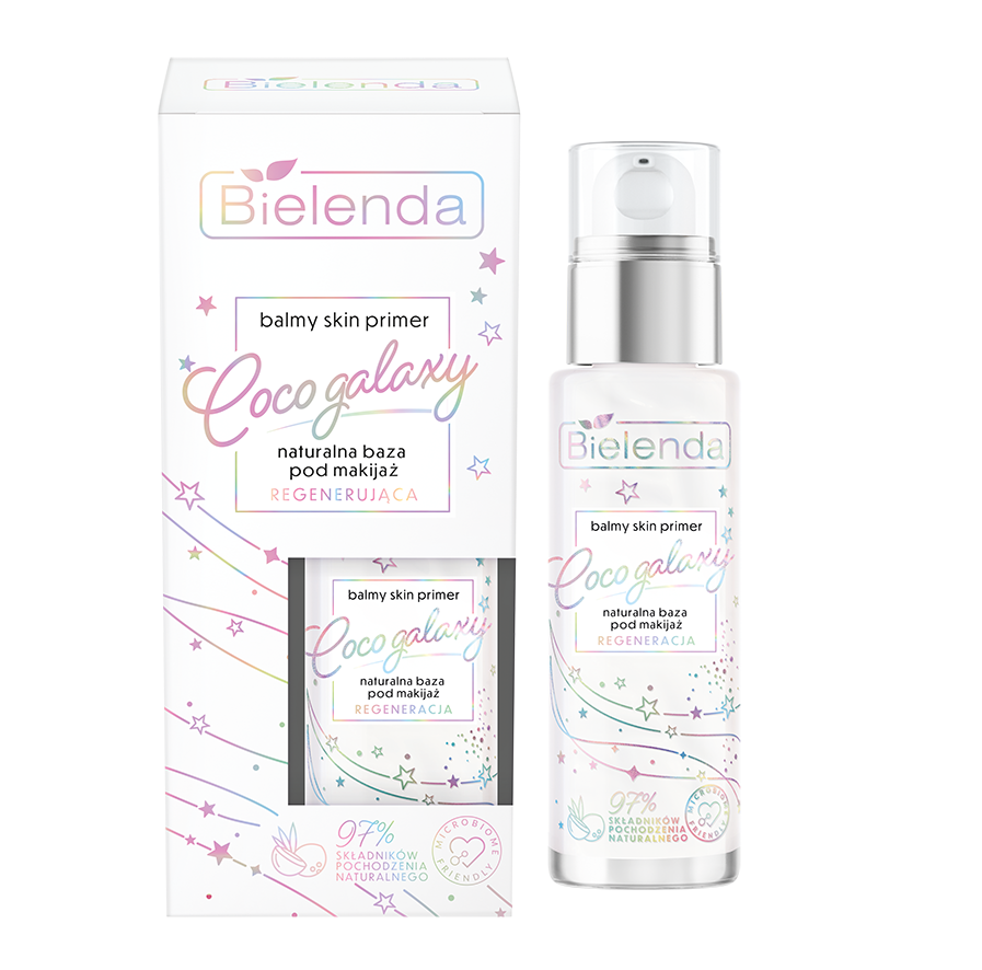 Bielenda Coco Galaxy Natural Regenerating Make-Up Base All Skin Types 30ml Best Before 31.10.24