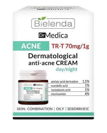 Bielenda Dr Medica Acne Face Cream for Oily Acne 50ml