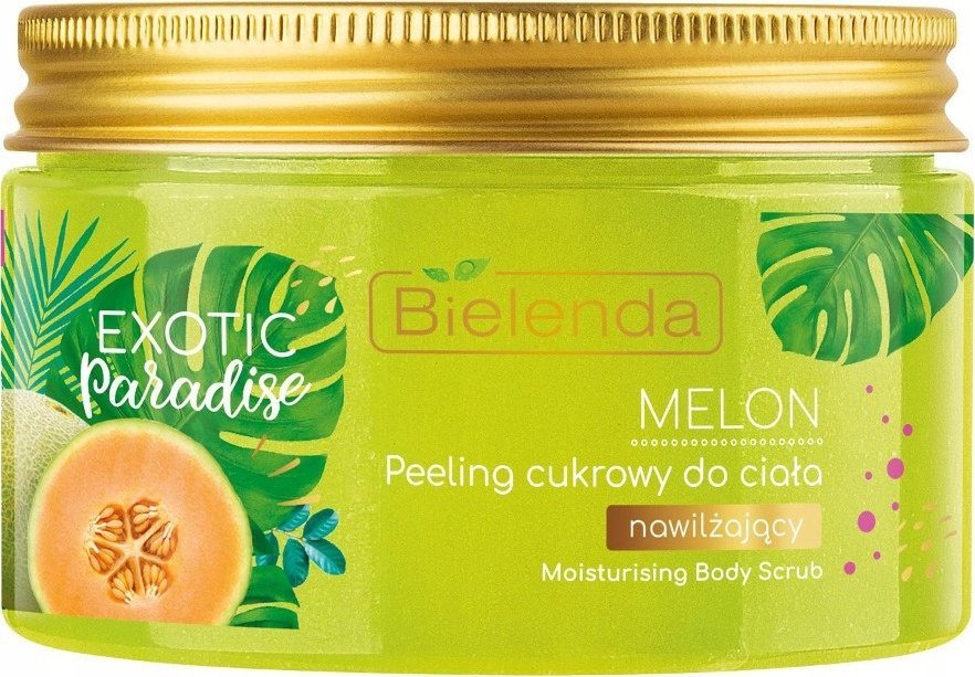 Bielenda Exotic Paradise Sugar Body Scrub Moisturizing Melon 350ml