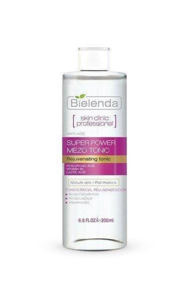 Bielenda Skin Clinic Professional Face Toner with Lactic and Hyaluronic Acid 200ml Best Before 31.12.24