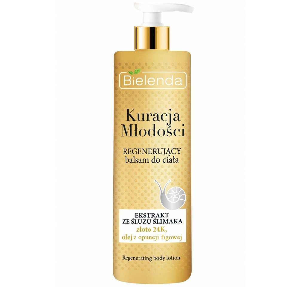 Bielenda Youth Treatment Regenerating Body Balm with Mucus and Gold 400ml