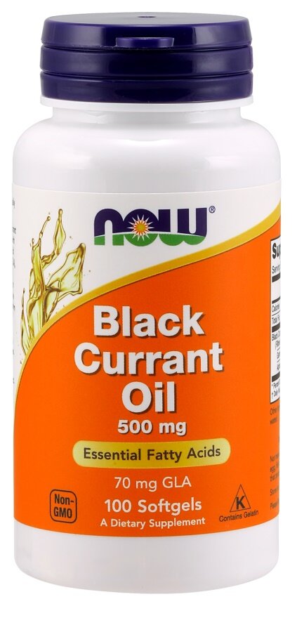 Black Currant Oil, 500mg - 100 softgels