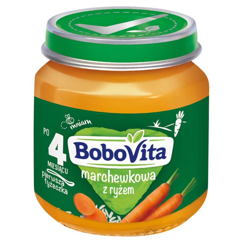 BoboVita Carrot Soup with Rice for Infatnts after 4th Month without Salt 125g