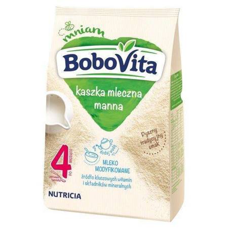 BoboVita Manna Milk Porridge Modified Milk for Babies after 4 Months 230g