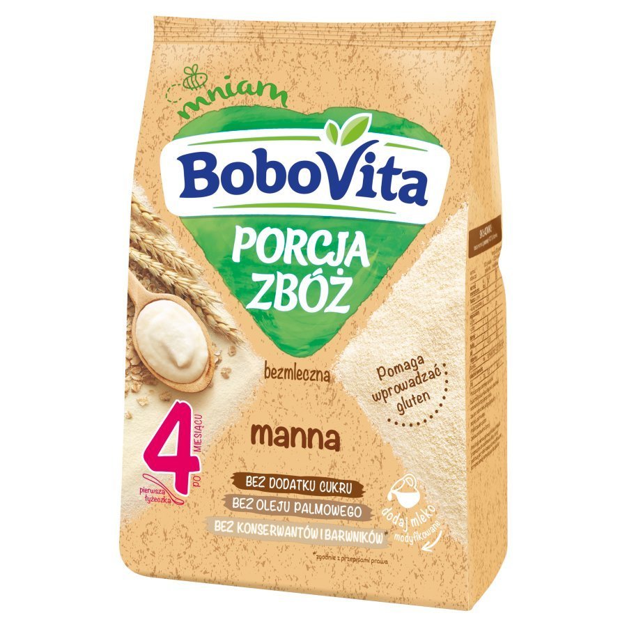 BoboVita Portion of Dairy-free Manna Porridge for Babies after 4 Months 170g