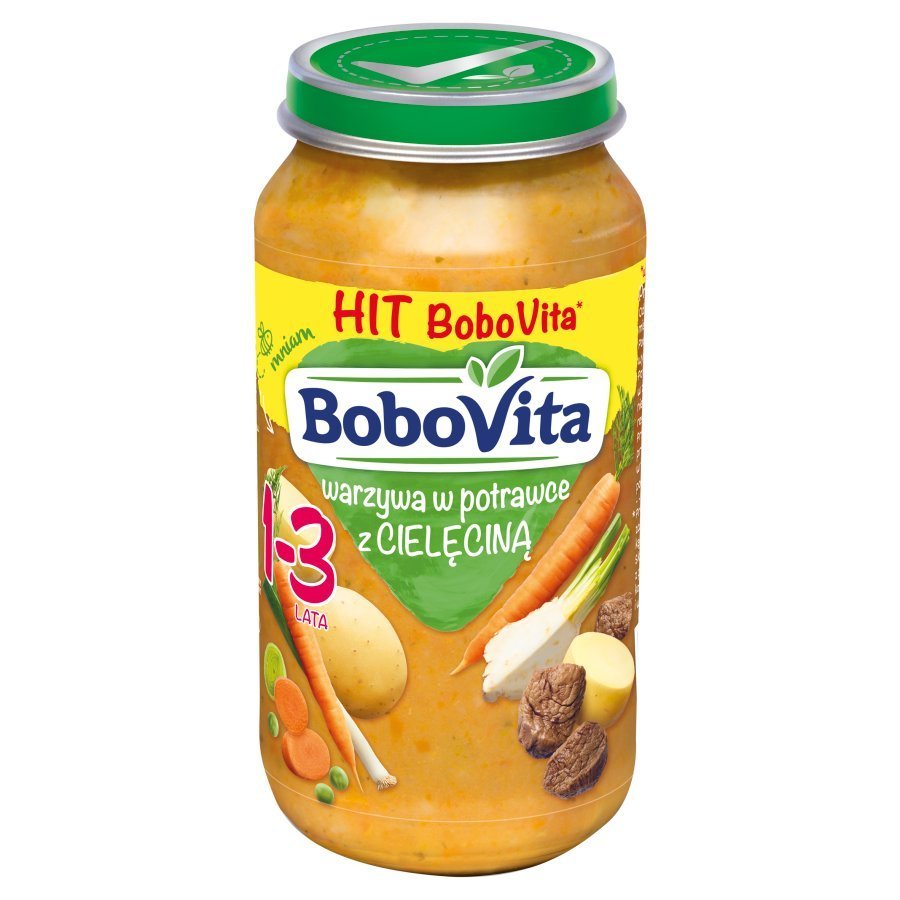 BoboVita Vegetables with Veal for Children 1-3 Years 250g