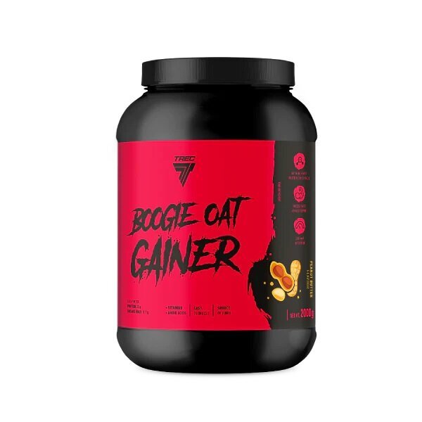 Boogie Oat Gainer, Peanut Butter - 2000g