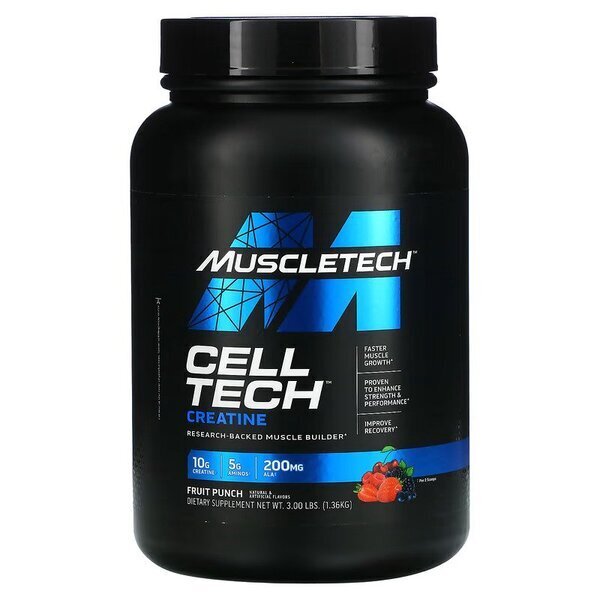 Cell-Tech Creatine, Fruit Punch (US Formula) - 1360g