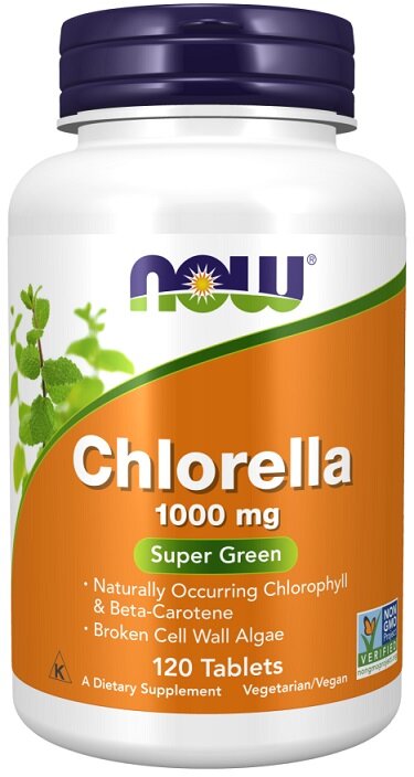 Chlorella, 1000mg - 120 tabs