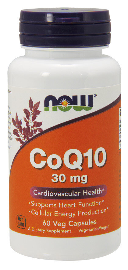 CoQ10, 30mg - 60 vcaps