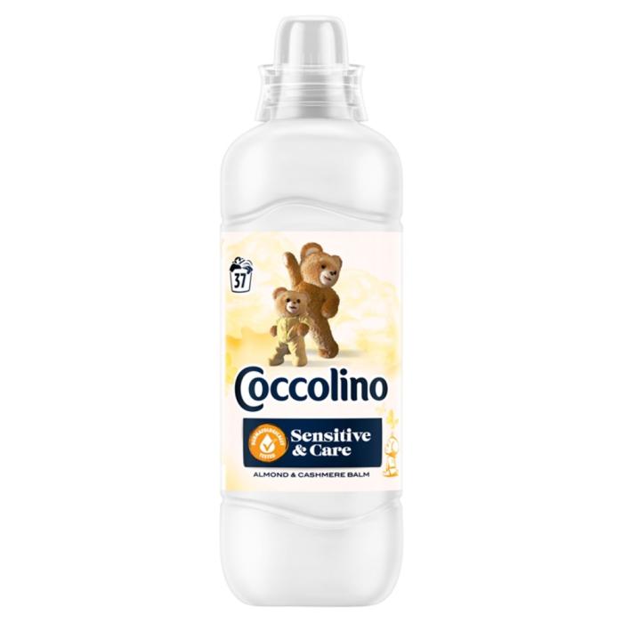 Coccolino Sensitive & Care Almond & Cashmere Balm Fabric Softener with Almond Scent 925ml