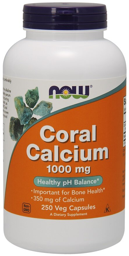 Coral Calcium, 1000mg - 250 vcaps