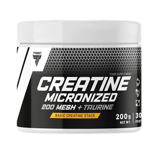 Creatine Micronized 200 Mesh + Taurine - 200g