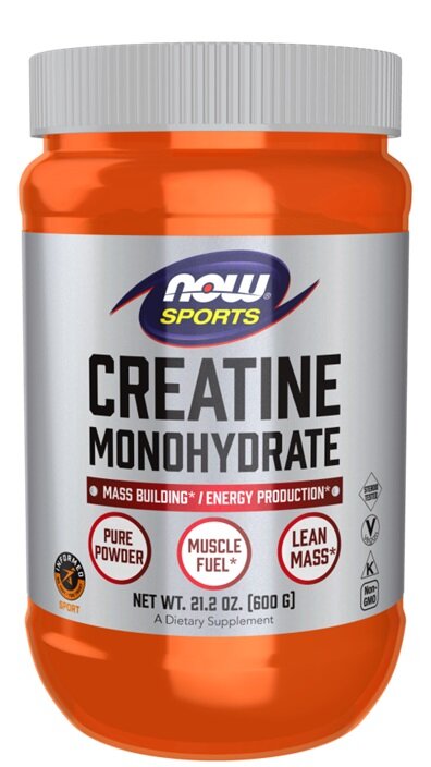 Creatine Monohydrate, Pure Powder - 600g