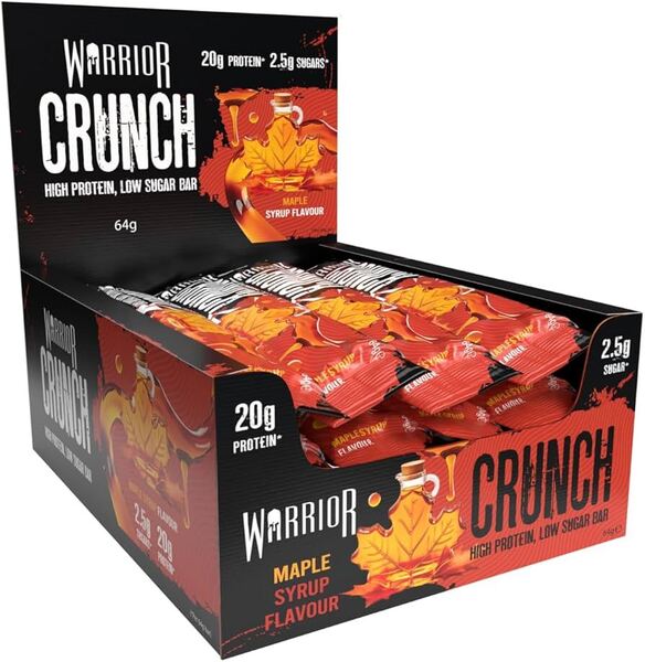 Crunch Bar, Maple Syrup - 12 bars