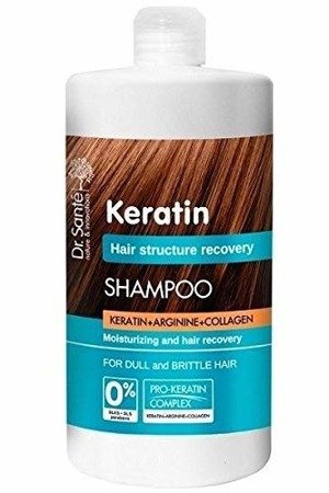 Dr. Sante Keratin Arginine Collagen Shampoo for Matt and Brittle Hair 1000ml