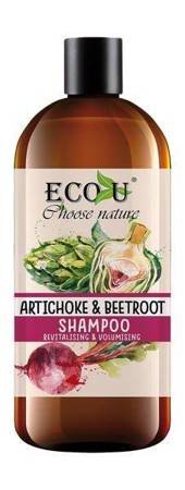 Eco U Beetroot and Artichoke Revitalising and Volumising Hair Shampoo 500ml