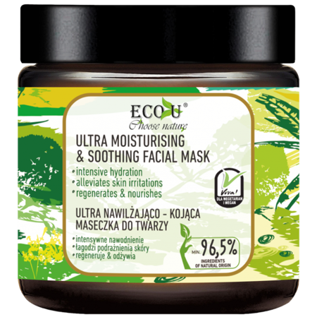 Eco U Viva Vegan Ultra Moisturizing and Soothing Creamy Face Mask 100ml