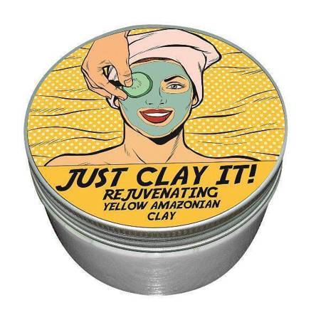 EcoU Just Clay It Rejuvenating Nourishing Soothing Yellow Amazonian Clay 70g