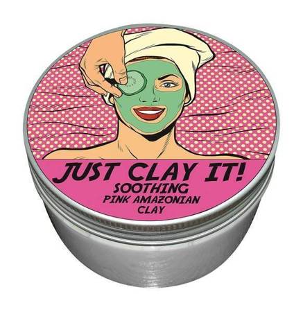 EcoU Just Clay It Soothing Softening Pink Amazonian Clay with Iron 70g