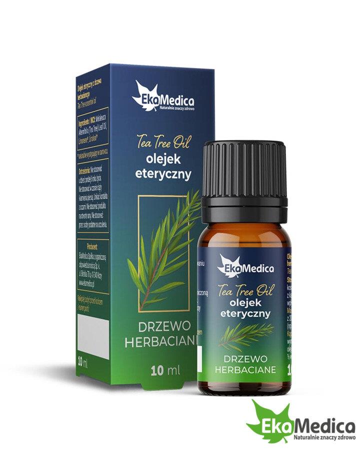 EkaMedica Tea Tree Essential Oil for Bath and Massage 10ml
