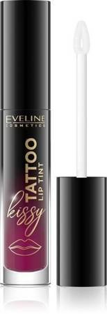Eveline Kissy Tattoo Lip Tint Long-lasting Liquid Lipstick No 01 Pretty Purple 4,5ml