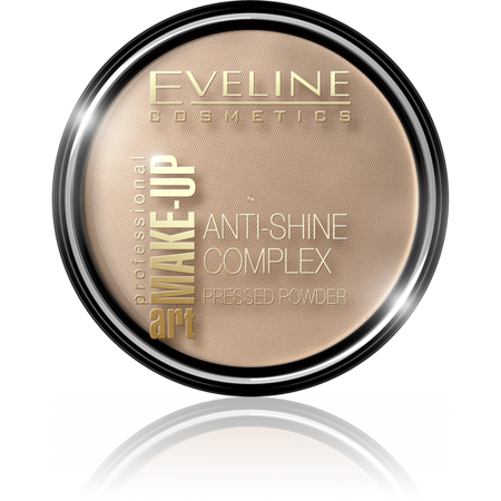 Eveline Make Up Art Anti-Shine Complex Pressed Powder No.35 Golden Beige 14g