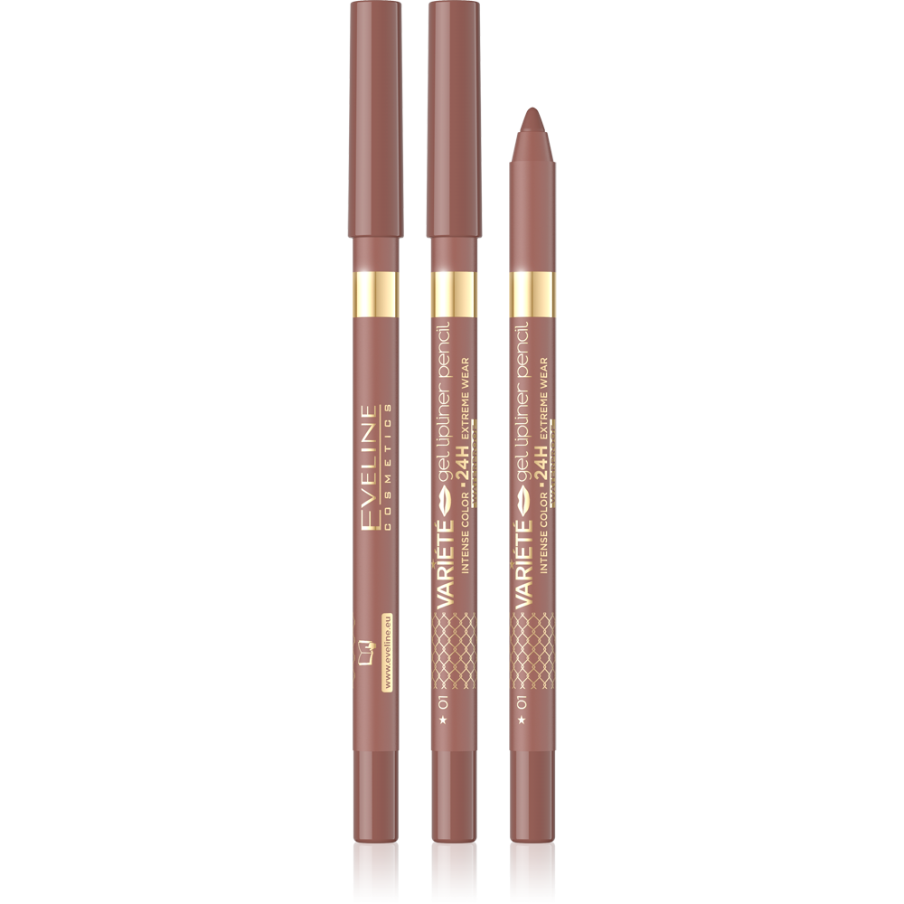 Eveline Variete Waterproof Gel Lip Liner No. 01 Nude 1 Piece