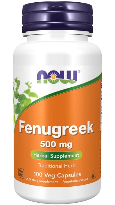 Fenugreek, 500mg - 100 vcaps