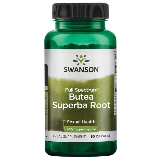 Full Spectrum Butea Superba Root, 400mg - 60 caps